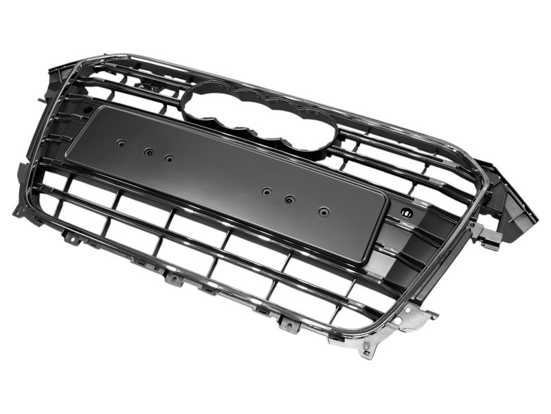 Решітка радіатора Silver Chrome ( в стилі S4 ) на Audi A4 B8 2011-2015 року