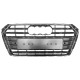 Решітка радіатора  ( в стилі S4 ) Silver Chrome на Audi A4 B9 2015-2019 року