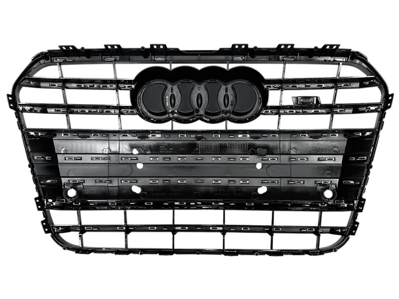 Решітка радіатора Chrome Black ( в стилі S6 ) на Audi A6 C7 2011-2014 року