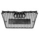 Решітка радіатора Full Black ( в стилі RS7 ) на Audi A7 4G 2010-2014 року