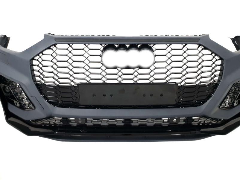 Передній бампер  ( стиль RS ) V1 на Audi Q5 80A 2020-2024 року