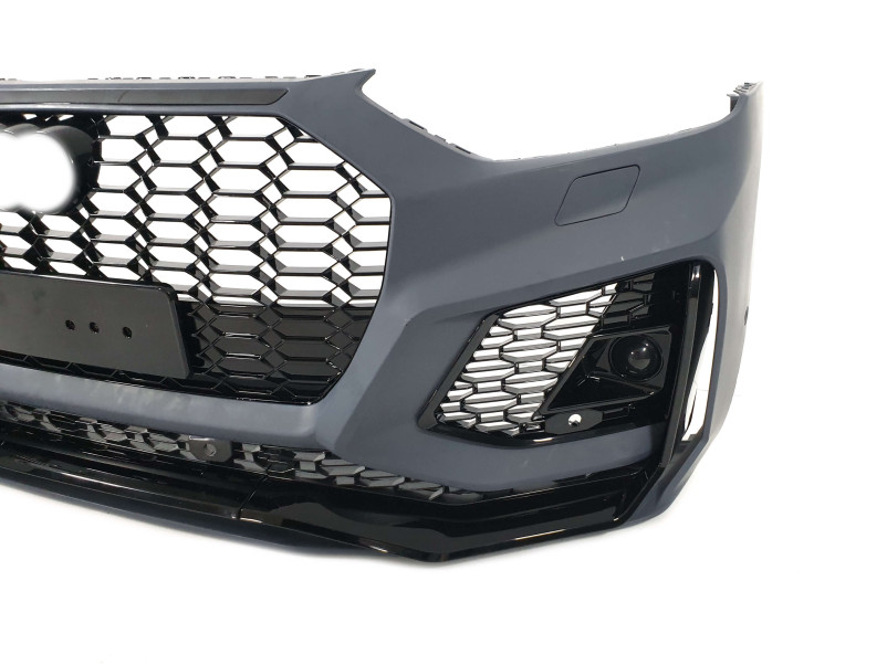 Передній бампер  ( стиль RS ) V1 на Audi Q5 80A 2020-2024 року