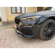 Губа ( переднього бампера ) Чорний глянець V1 на BMW 7 Series G11 / G12 2019-2023 року