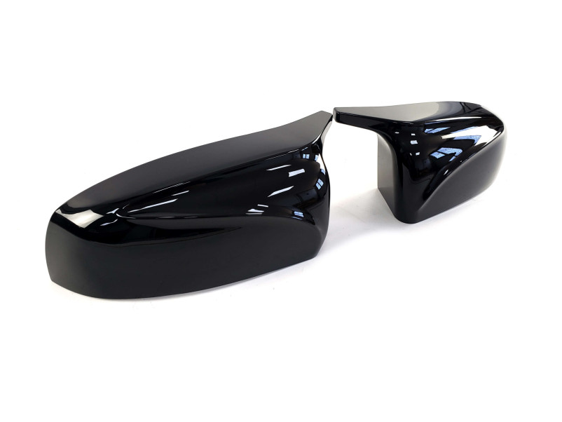 Накладки на дзеркала Чорний глянець ( M - Look ) на BMW X5 E70 2010-2013 року
