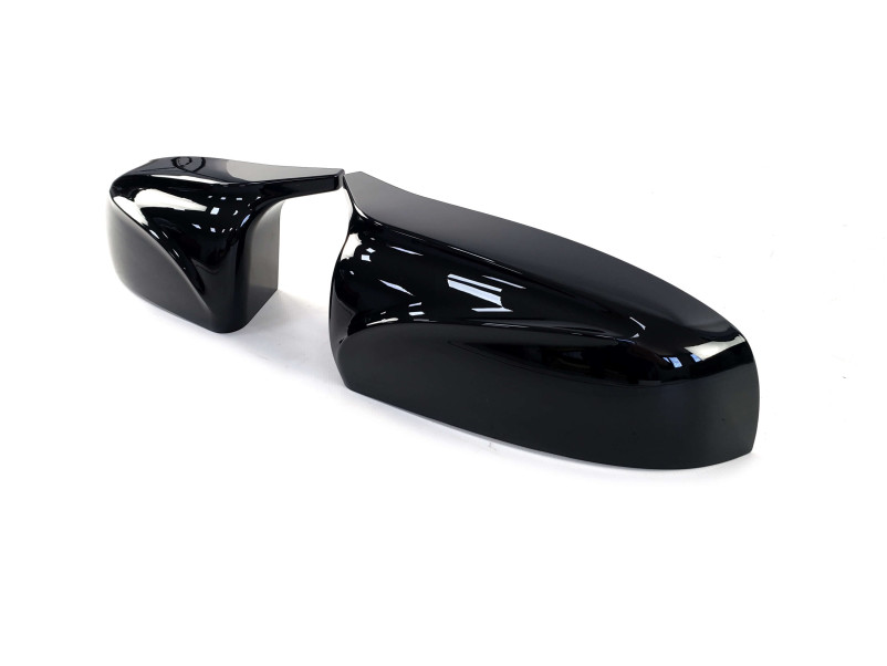 Накладки на дзеркала Чорний глянець ( M - Look ) на BMW X5 E70 2010-2013 року