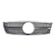 Решітка радіатора Silver Diamond на Mercedes-Benz C-Class W203 2000-2007 року