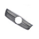 Решітка радіатора Silver Diamond на Mercedes-Benz C-Class W203 2000-2007 року