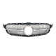 Решітка радіатора Diamond Silver ( без місця під камеру ) на Mercedes-Benz C-Class W205 2014-2018 року