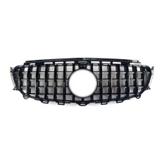 Решітка радіатора Full Black ( з місцем під камеру ) GT на Mercedes-Benz E-Class W213 2016-2020 року