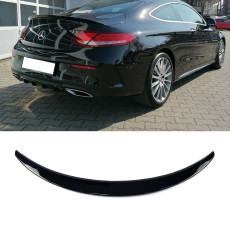 Спойлер Чорний глянець ( купе ) на Mercedes-Benz C-Class W205 2014-2018 року