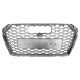 Решітка радіатора Silver Chrome ( в стилі RS4 ) на Audi A4 B9 2015-2019 року