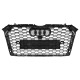 Решітка радіатора Silver Chrome ( в стилі RS4 ) на Audi A4 B9 2015-2019 року