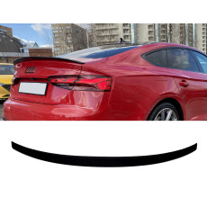 Спойлер Чорний глянець V4 на Audi A5 B9 2016-2020 року