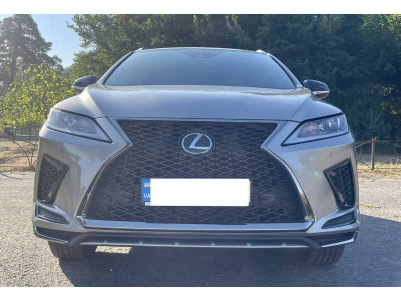 Передній бампер  ( стиль F-Sport ) на Lexus RX 2019-2022 року