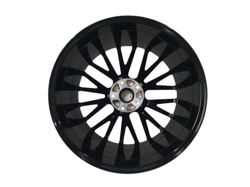 R20 Gloss Black + Chrome ( різноширокі ) Диски на Porsche Cayenne 958 2010-2014 року