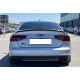 Спойлер Чорний глянець V1 на Audi A4 B8 2011-2015 року