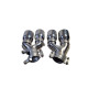 Насадки на вихлоп Chrome ( стиль M5 F90 ) на BMW 5 Series G30 / G31 2017-2020 року