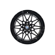 R19 Gloss Black Диски ( різноширокі ) на BMW 3 Series F30 / F31 2011-2018 року