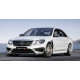 Губа ( переднього бампера ) Чорний глянець ( стиль Brabus ) на Mercedes-Benz S-Class W222 2013-2017 року
