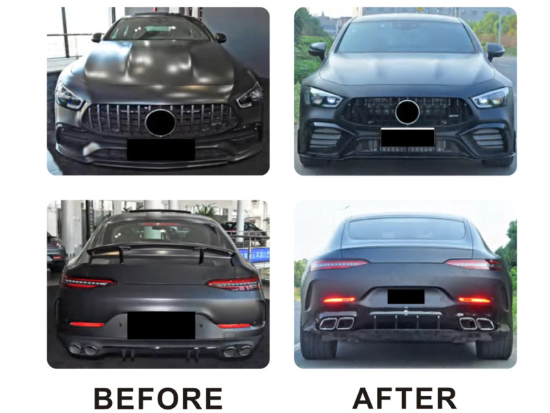 Комплект обвісів  ( GT63 Style ) на Mercedes-Benz AMG GT X290 ( 4 door ) 2018-2022 року