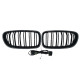 Ніздрі Чорний глянець LED ( Iconic Glow ) 2bar на BMW 5 Series F10 / F11 2010-2017 року
