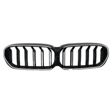 Ніздрі Чорний глянець LED ( Iconic Glow ) 2bar на BMW 5 Series G30 / G31 2020-2023 року