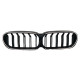 Ніздрі Чорний глянець LED ( Iconic Glow ) 2bar на BMW 5 Series G30 / G31 2020-2023 року