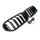 Ніздрі Чорний глянець LED ( Iconic Glow ) 2bar на BMW 5 Series G30 / G31 2020-2023 року