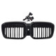 Ніздрі Чорний глянець IX3 LED ( Iconic Glow ) 2bar O на BMW X3 G01 2022-2024 року
