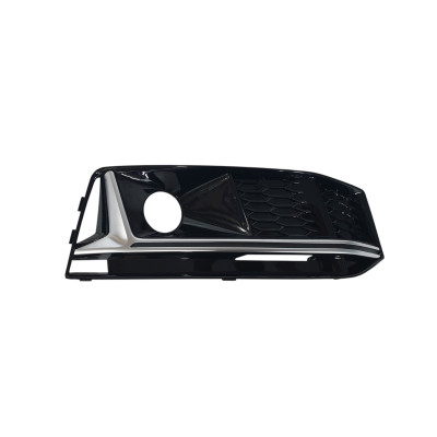 Решітки в бампер  Silver Black ( S4 під радари ) S-Line RH на Audi A4 B9 2015-2019 року