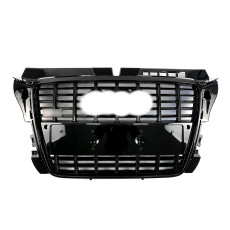 Решітка радіатора Full Black ( в стилі S3 ) на Audi A3 8P 2008-2012 року